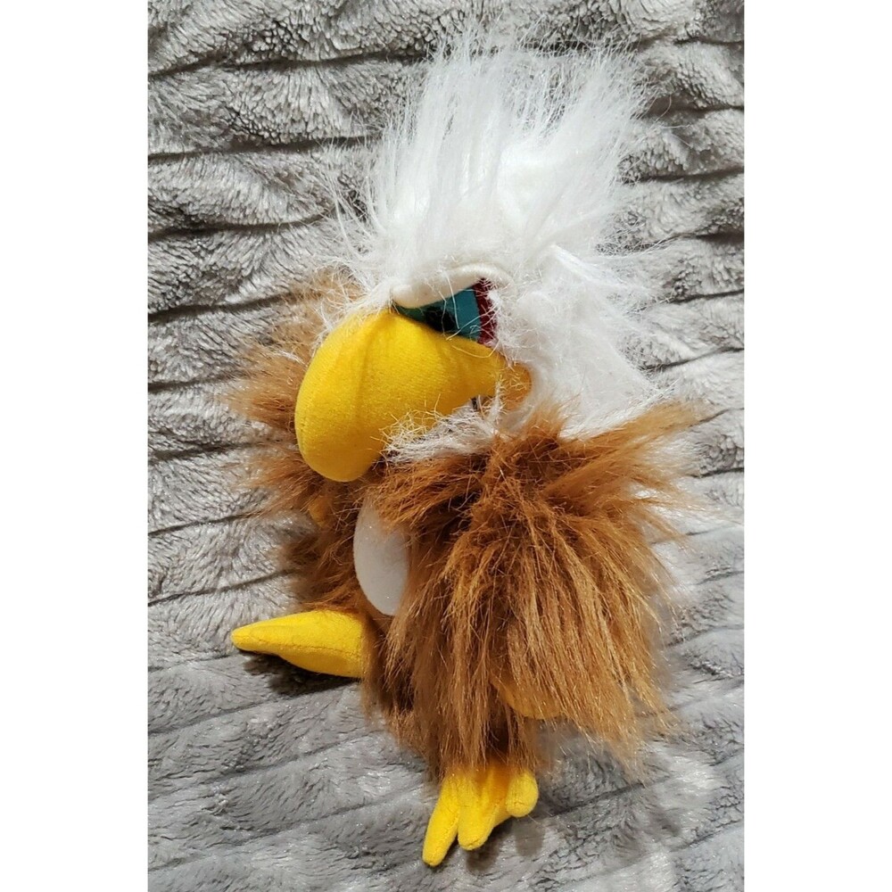 Classic Toy Co Mean Bald Eagle Bird Patriotic Plush Stuffed Toy 9"